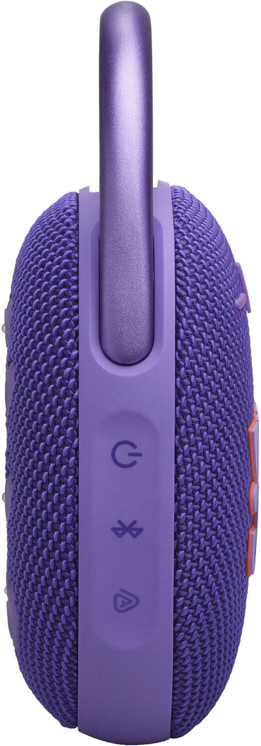 JBL Clip 5 Wireless Portable Speaker | Purple JBL Clip 5 Wireless Portable Speaker | Purple